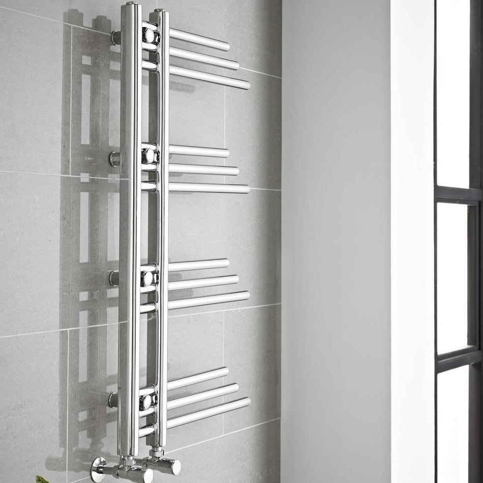 Kartell New York Chrome Plated Heated Towel Rail 500 x 900mm