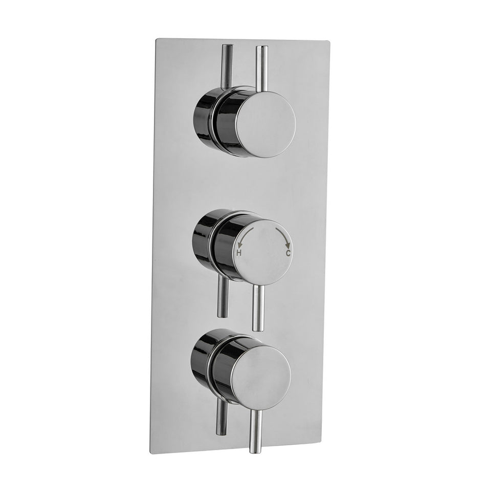 Kartell Plan Concealed Thermostatic Triple Shower Valve