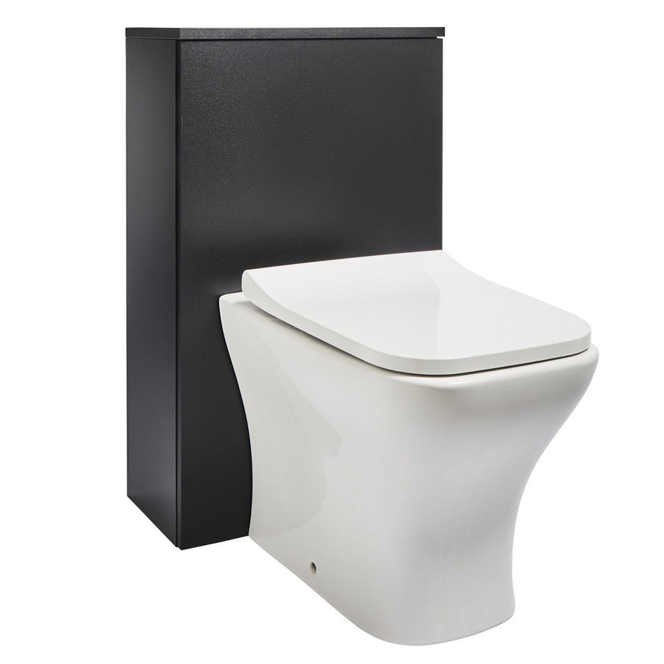 Kartell Purity Nero Matt Black 505mm WC Unit