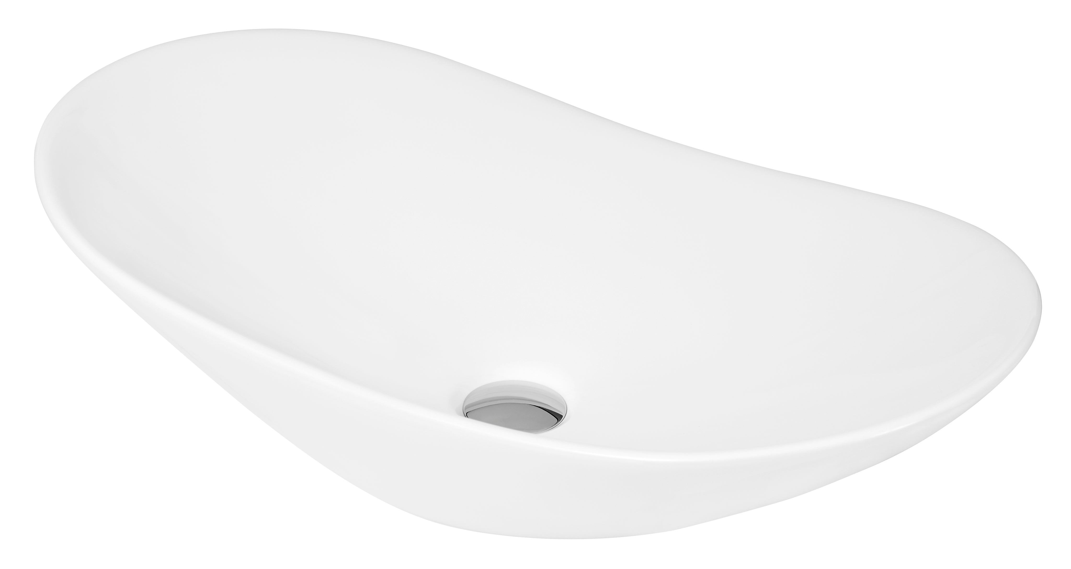 Oval Vessel 615 x 360 x 155mm - Mersey Bathrooms Ltd