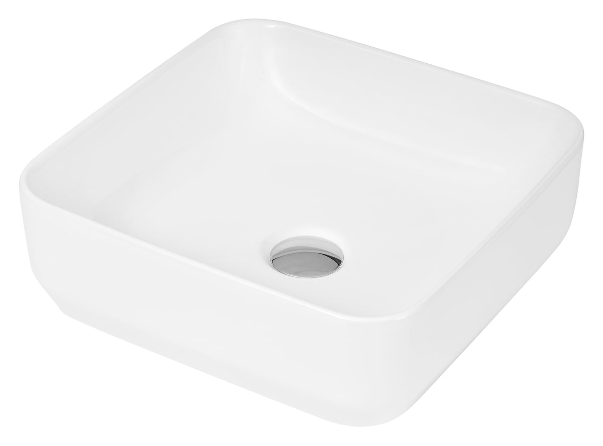 Square Vessel 365 x 365 x 120mm - Mersey Bathrooms Ltd