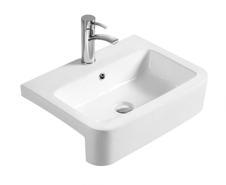 Semi-Recessed Basin 570 x 415 x 155mm - Mersey Bathrooms Ltd