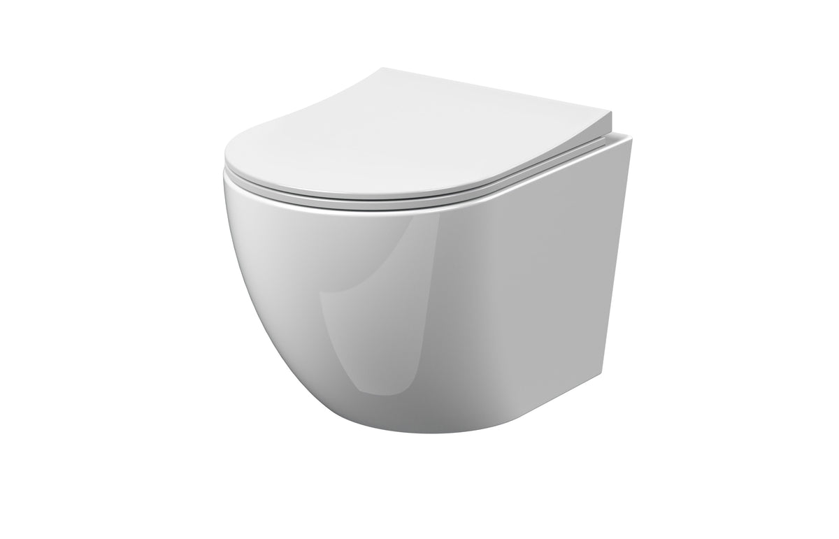 Freya Wall Hung Pan & Soft Close Seat - Mersey Bathrooms Ltd