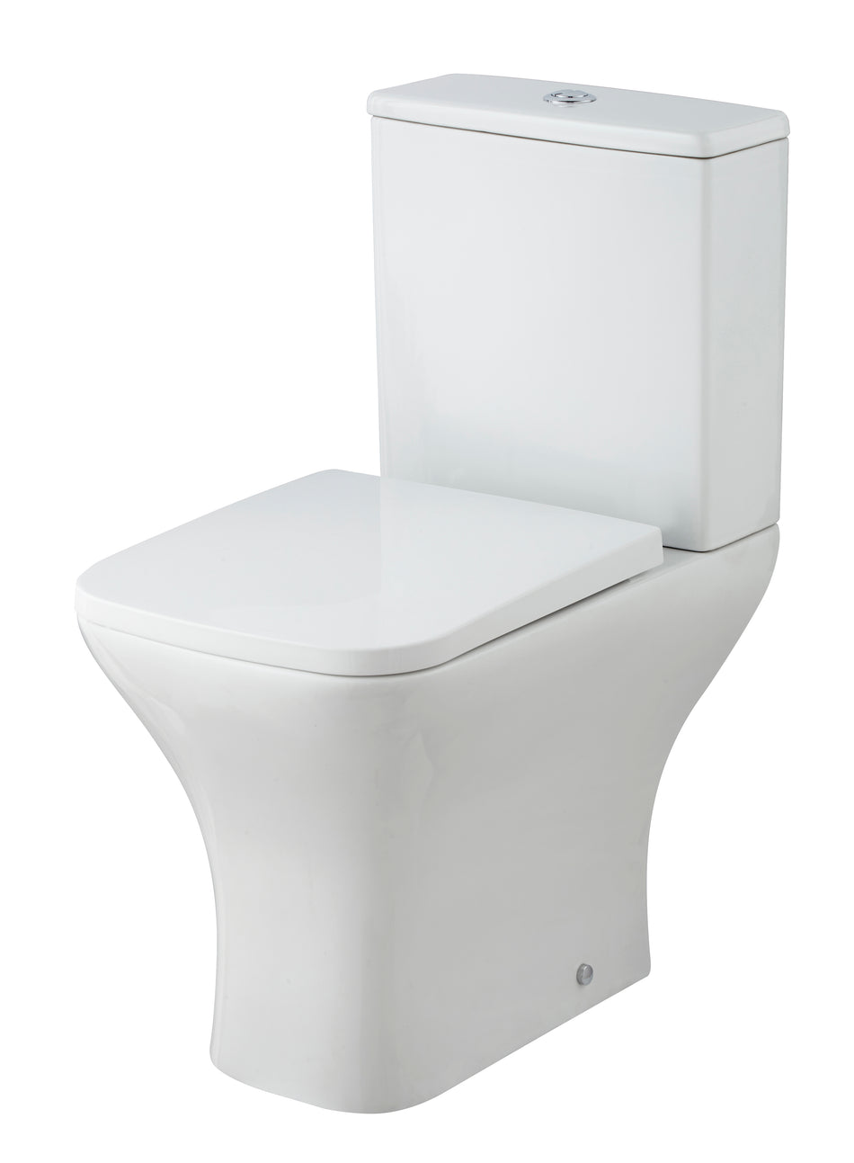 Ava Pan, Cistern & Seat - Mersey Bathrooms Ltd