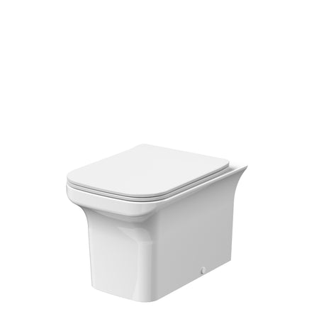 Ava Square Back To Wall Pan & Soft Close Seat - Mersey Bathrooms Ltd