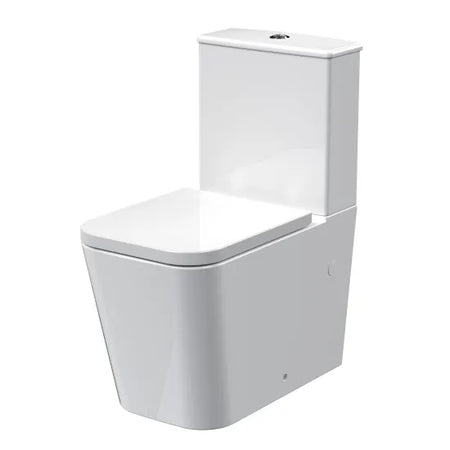 Ava Flush Rimless Toilet Pan, Cistern & Soft Close Seat - Mersey Bathrooms Ltd