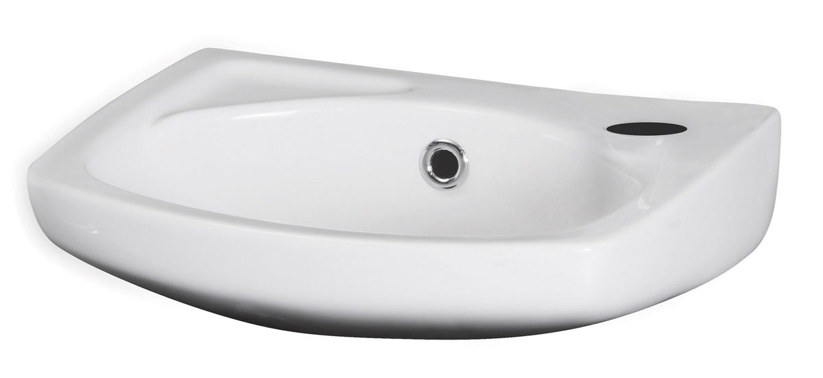 Melbourne 350mm Wall Hung Basin - Mersey Bathrooms Ltd