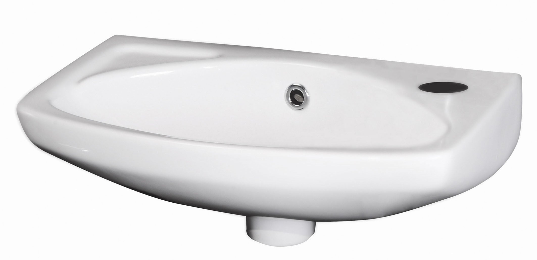 Melbourne 450mm Wall Hung Basin - Mersey Bathrooms Ltd