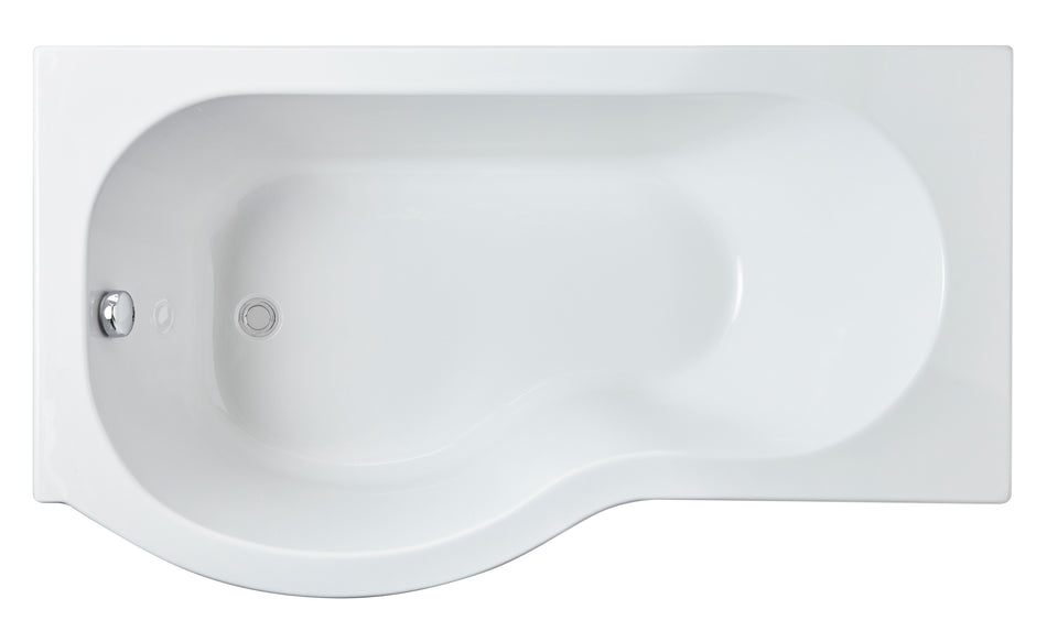 Left Hand P-Shaped Bath