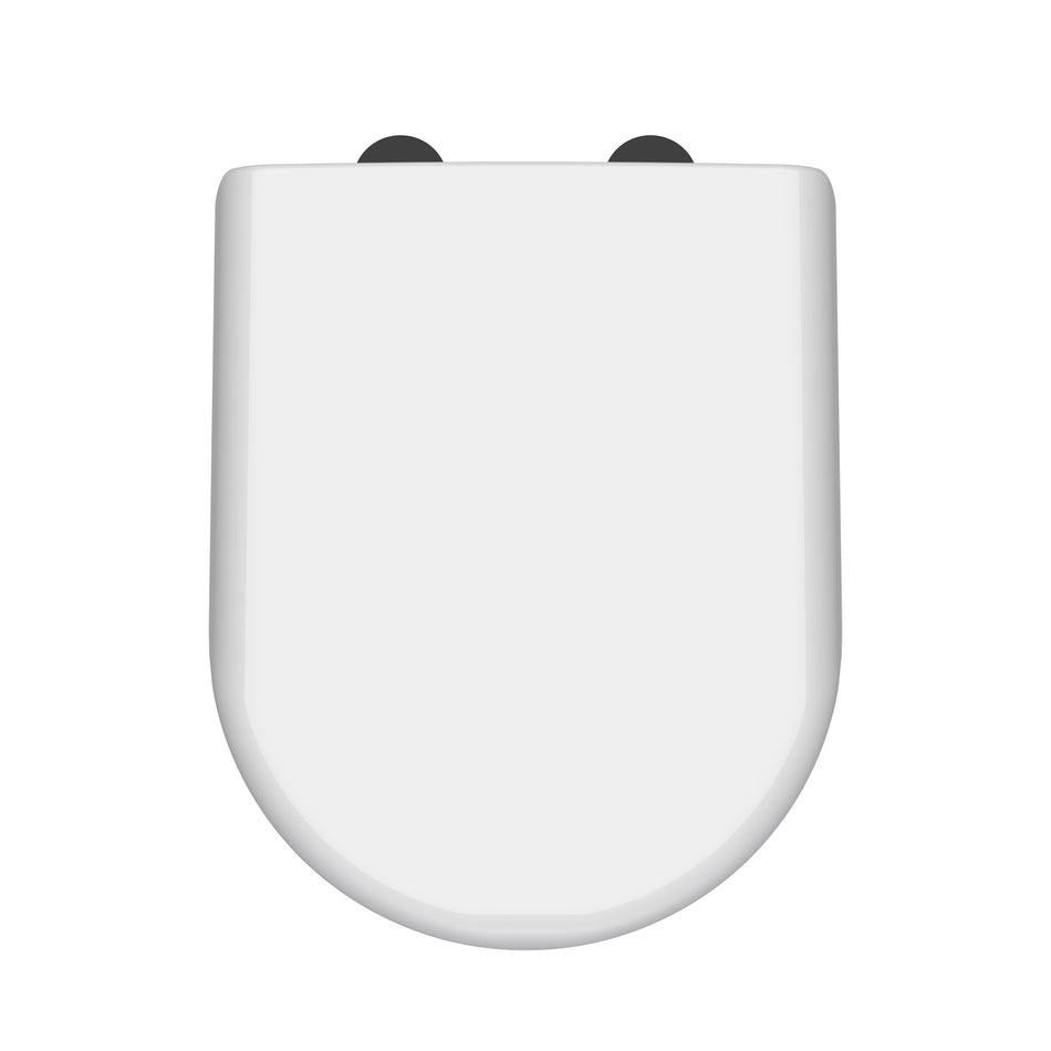 D Shaped Soft Close Toilet Seat