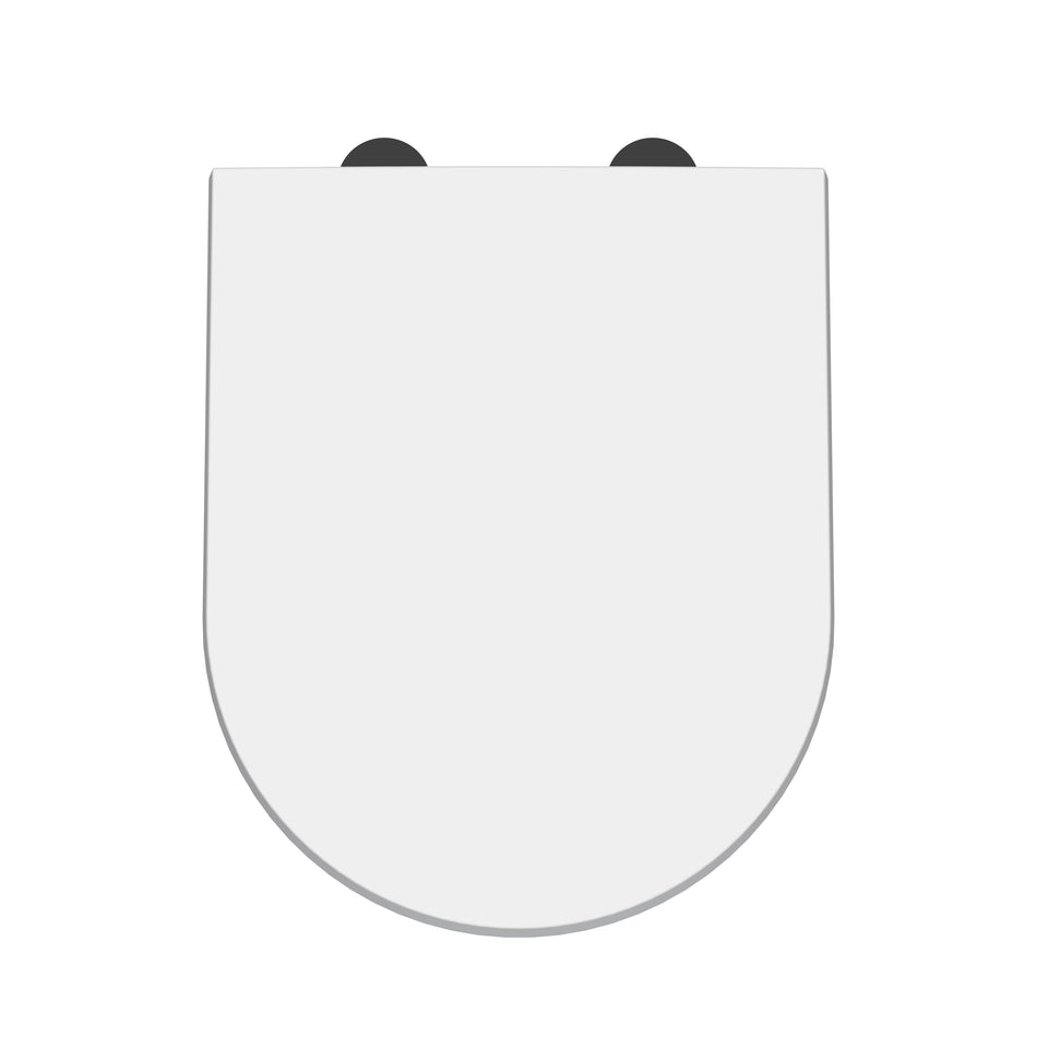 D Shaped Soft Close Toilet Seat