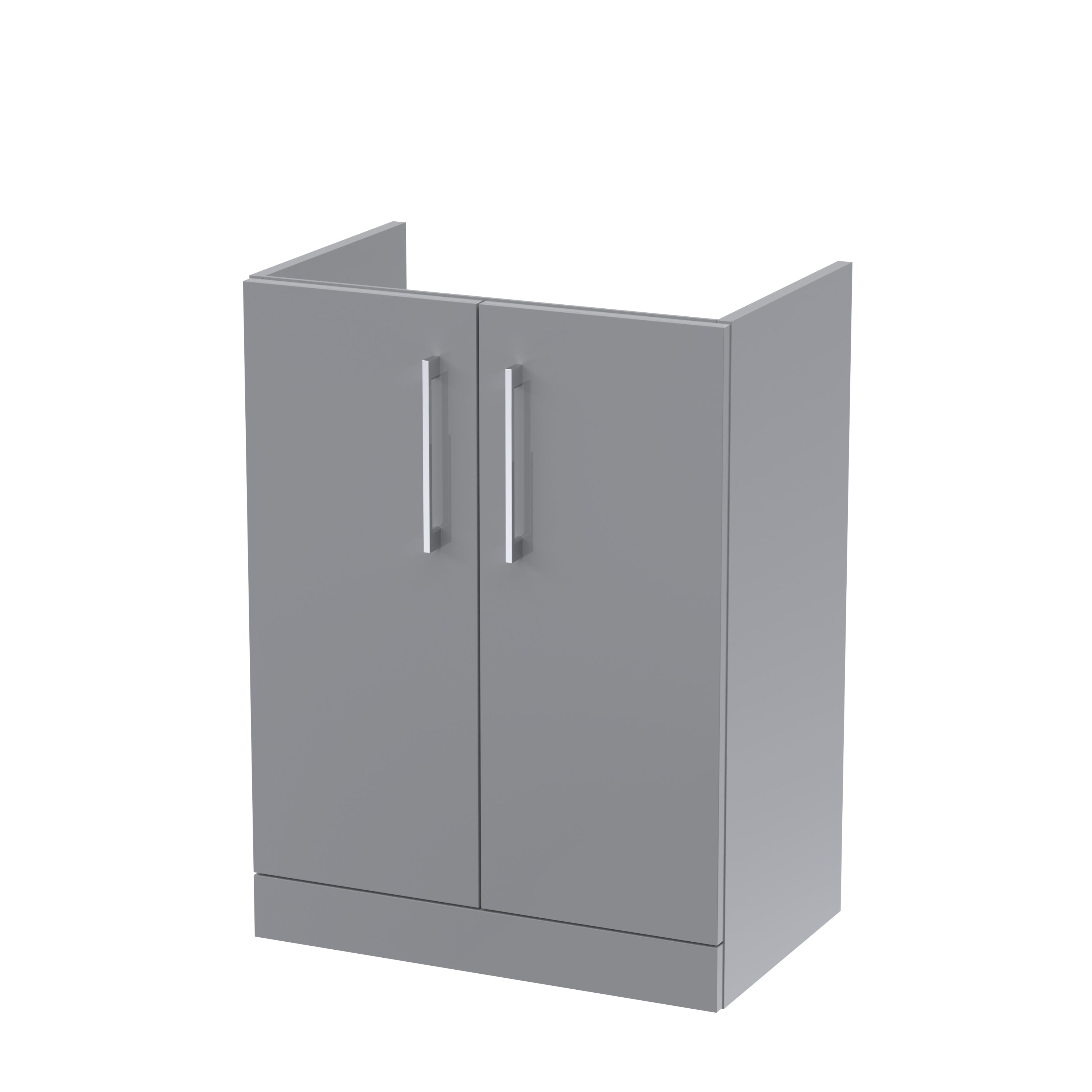 Arno 600mm Floor Standing 2-Drawer Unit - Mersey Bathrooms Ltd