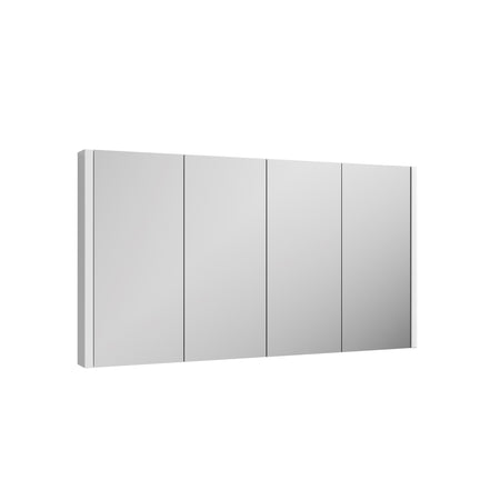 Eden Wall Hung 4 Door Mirror Cabinet 1200mm - Mersey Bathrooms Ltd