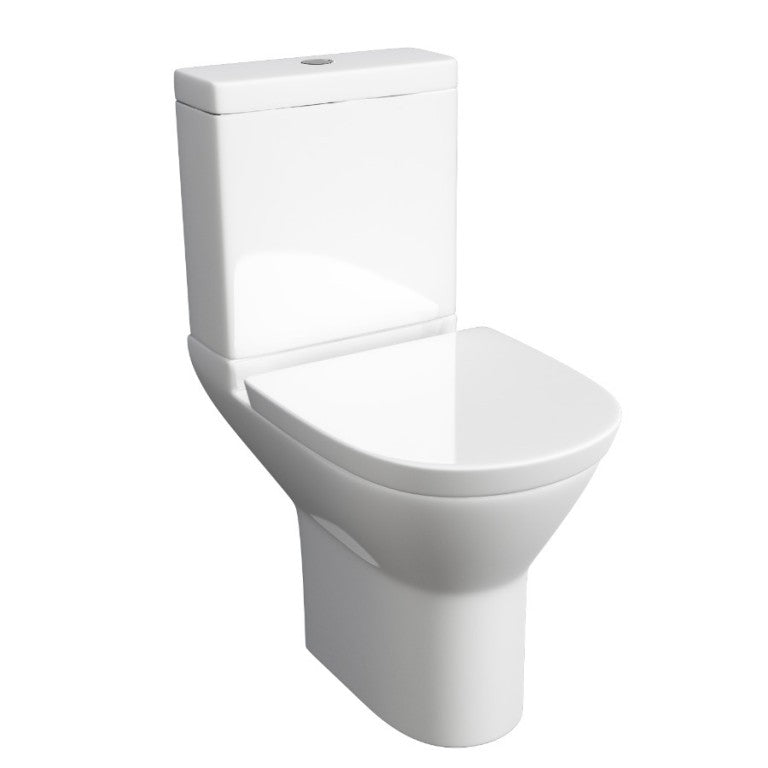 Project Round Close Coupled Round Toilet With Cistern And Soft Close Seat