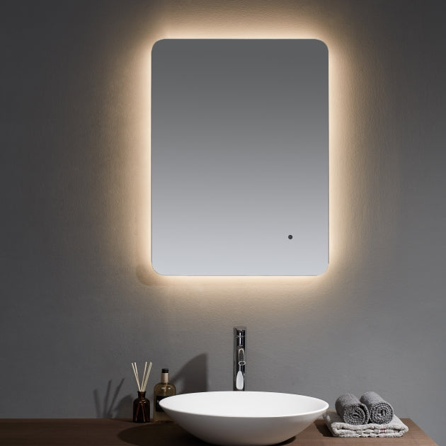 Kartell Calcot Illuminated LED Mirror - Clear Glass