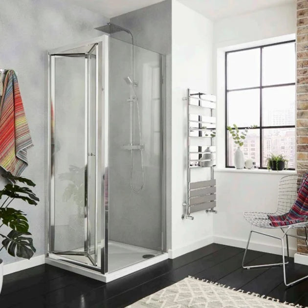 Prestige KV6 Bi-Fold Shower Door - 4mm Glass