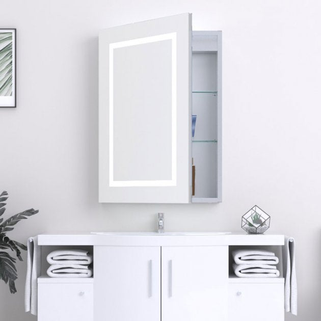 Kartell Frame 500 x 700 LED Illuminated Mirrored Bathroom Cabinet