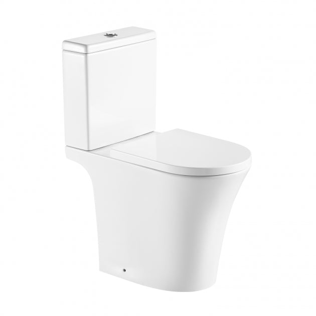 Kameo Comfort Height Close Coupled Toilet with Cistern And Soft Close Seat