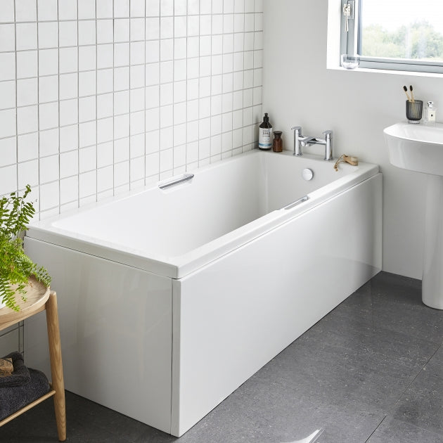 Prestige Luxe Gripped Rectangular Bath 1700mm x 700mm Single Ended