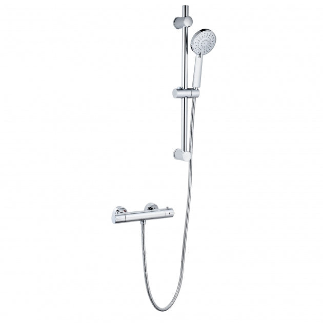 Prestige Plan Thermostatic Bar Shower with Slide Rail Kit