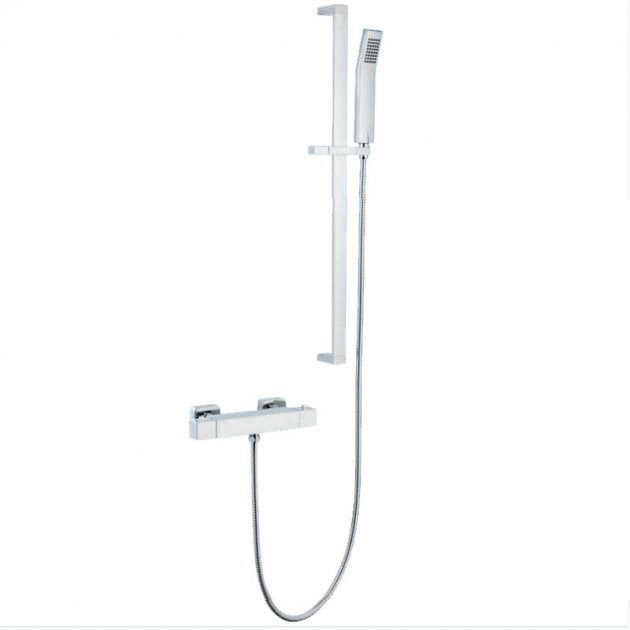 Prestige Pure Thermostatic Bar Shower with Adjustable Slide Rail Kit