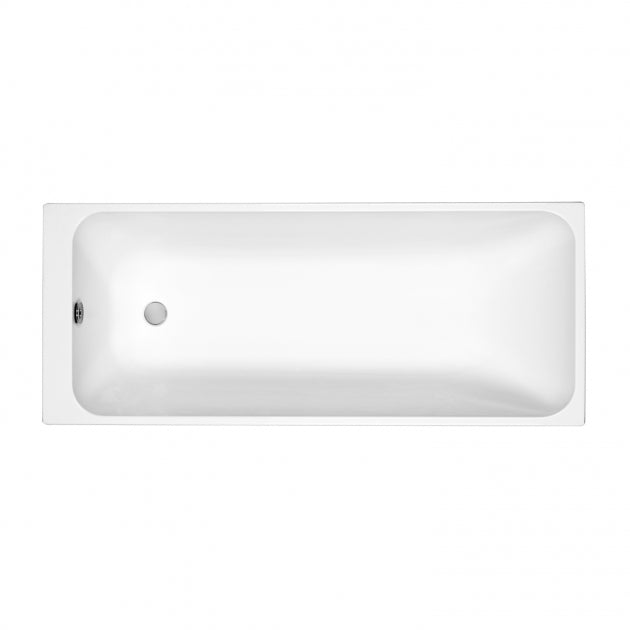 Prestige Refine Rectangular Acrylic Bath 1600mm x 700mm Single Ended