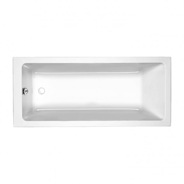 Prestige Spirit Rectangular Acrylic Bath 1700mm x 750mm Single Ended