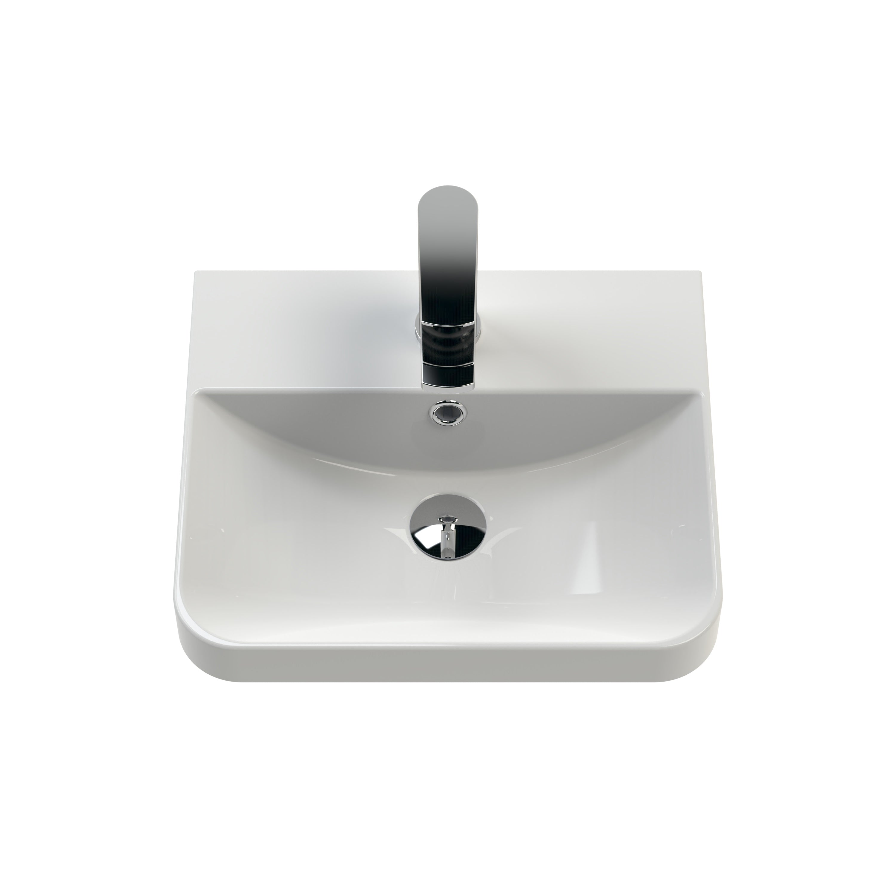 Core Floor Standing Single Door Vanity With Ceramic Basin 400mm - Mersey Bathrooms Ltd