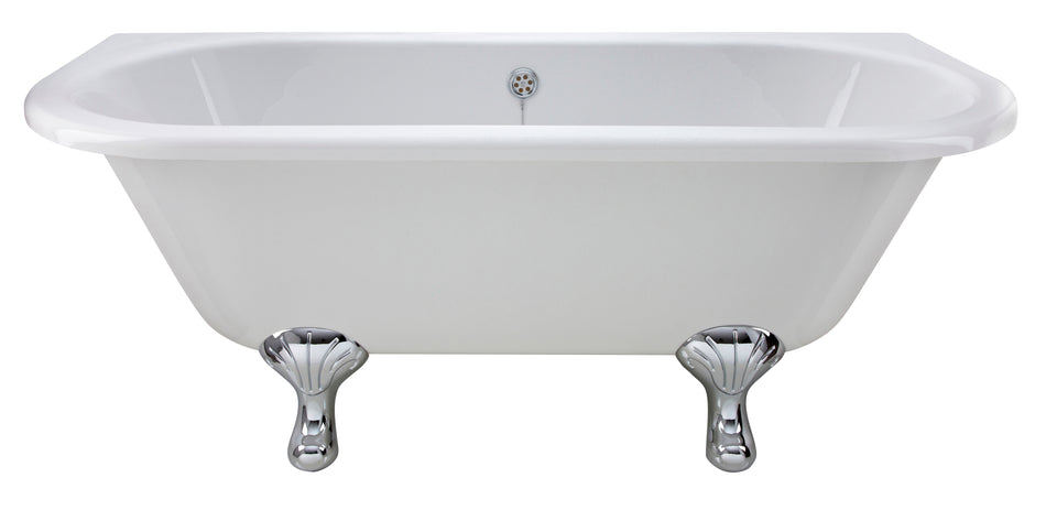 HR Back to Wall Double Ended Freestanding Bath - Corbel Leg Set 1700mm