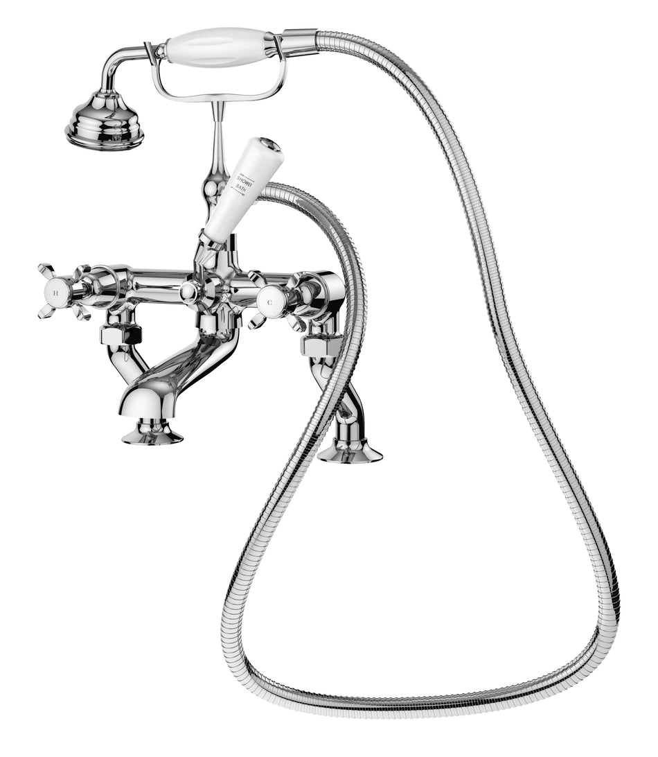 Selby Deck Mounted Bath Shower Mixer