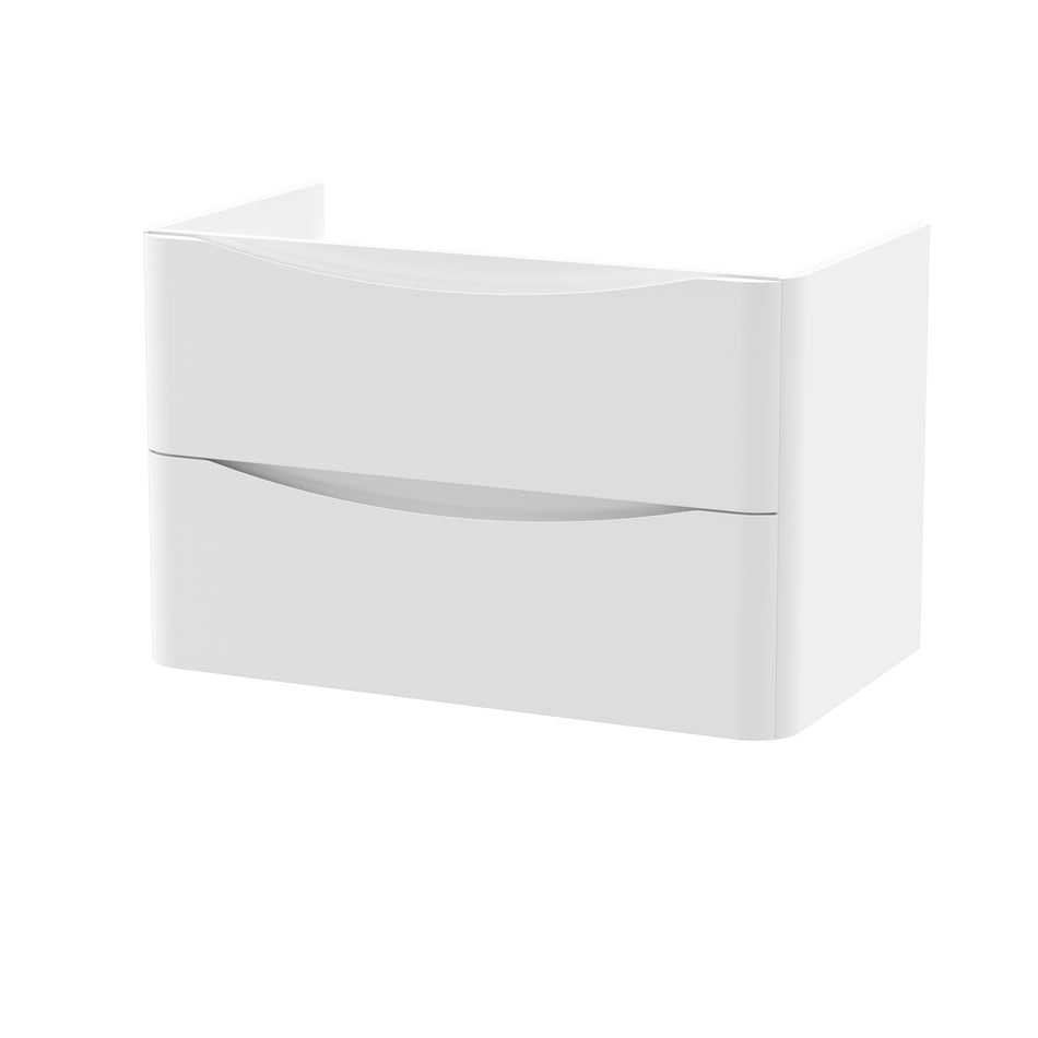 Components Wall Hung 2 Drawer Unit, 800mm - Mersey Bathrooms Ltd