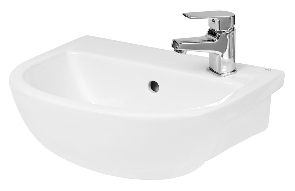 Furniture Ceramics Oculus Semi Recessed Basin - Mersey Bathrooms Ltd