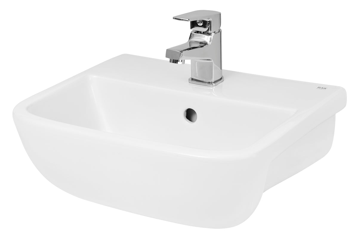 Furniture Ceramics Aria Semi Recessed Basin - Mersey Bathrooms Ltd