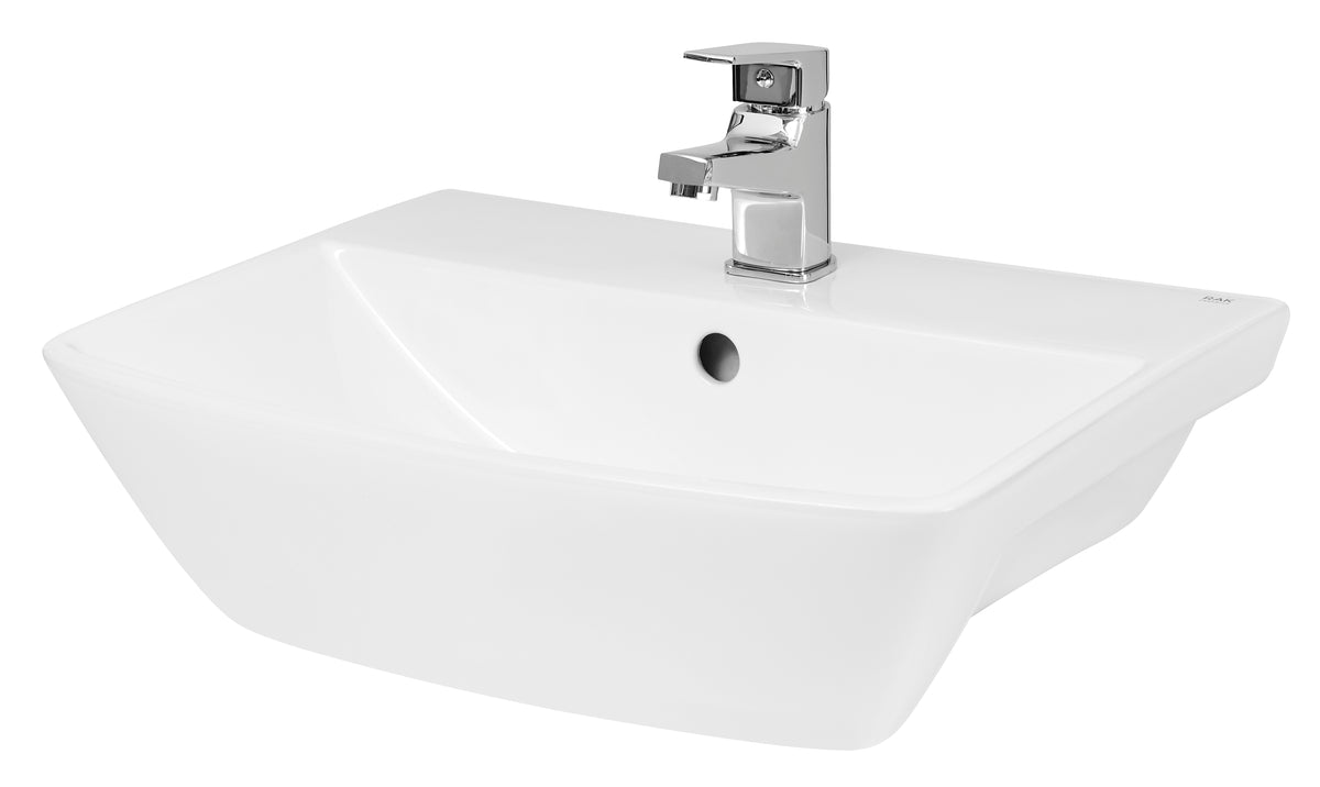 Furniture Ceramics Lynx Semi Recessed Basin - Mersey Bathrooms Ltd