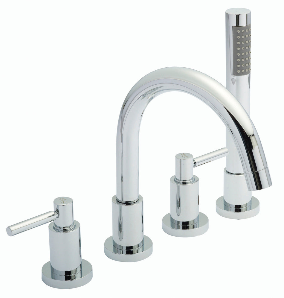 HR Tec Lever 4 Tap Hole Bath Mixer