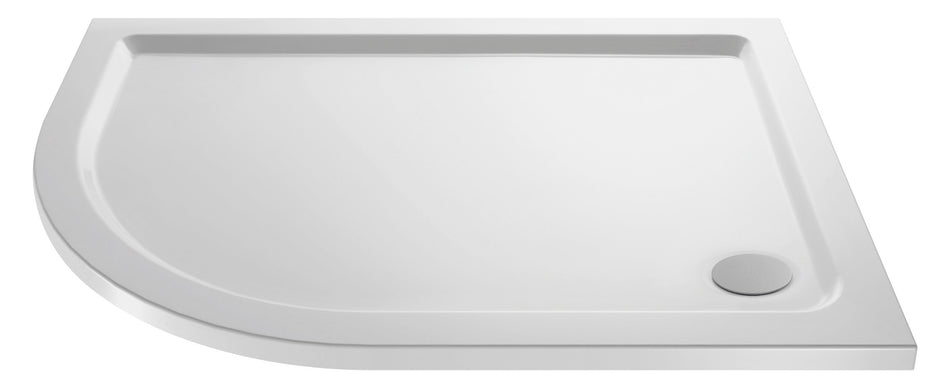 Offset Quadrant Slimline Shower Tray Left Hand