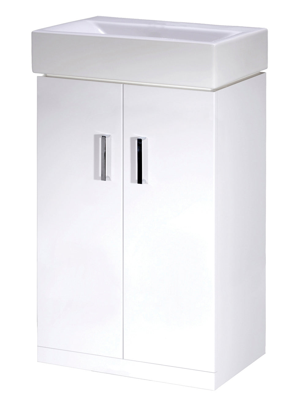 Mayford Floor Standing 2 Door Vanity Unit with Ceramic Basin 450mm